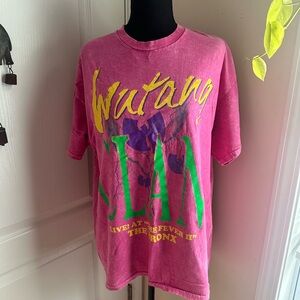 Wu-Tang Clan Pink Graphic Women's Tee